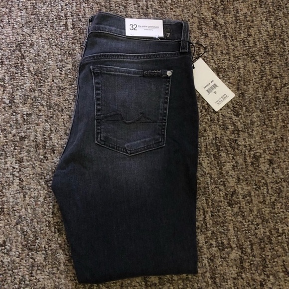 7 For All Mankind Ripped Jeans - Picture 2 of 8